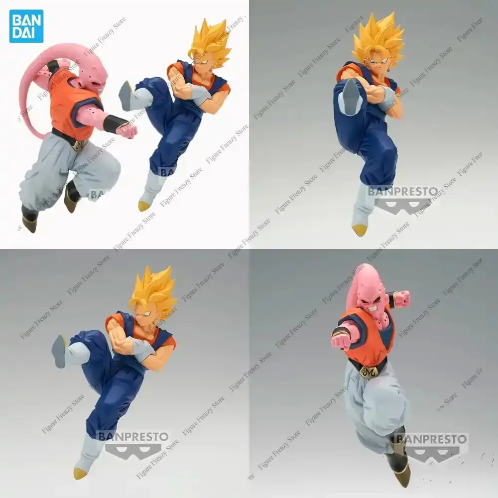 

Special Offer Banpresto Dragon Ball Z Figure for Match Makers Vegetto and Majin Buu Action Figures for DBZ Anime Figurines