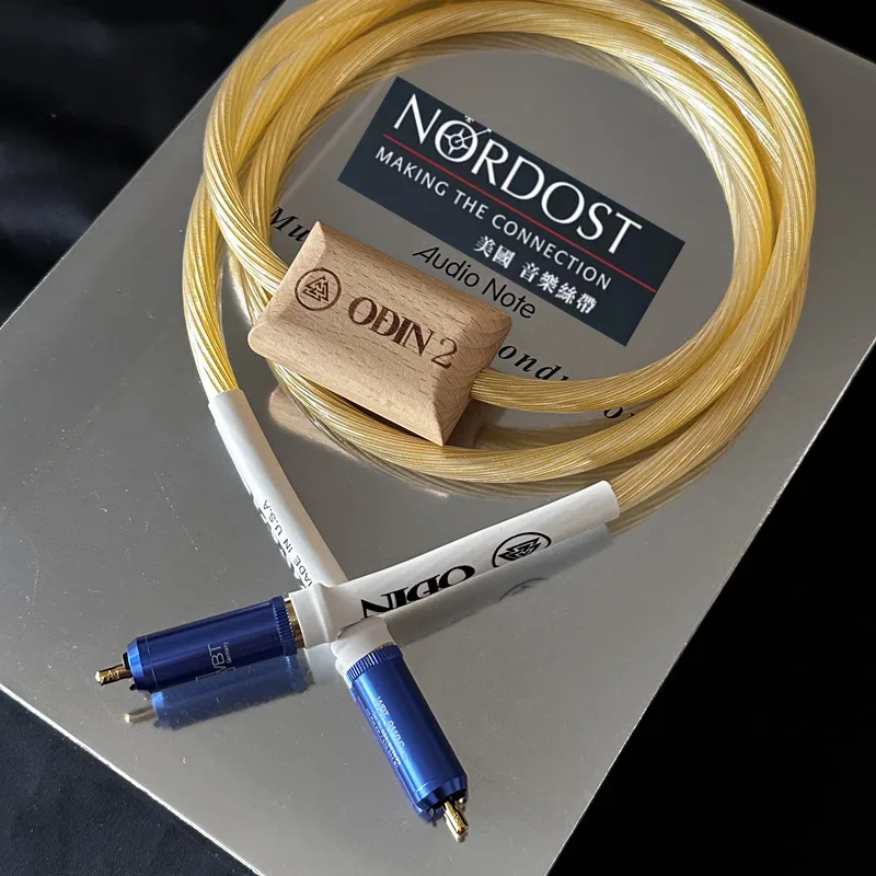 Top quality brand new Hi-End Nordost ODIN 2 Gold Cable Audiophile 75 Ohm RCA Digital Coaxial Cable HiFi AES/EBU line