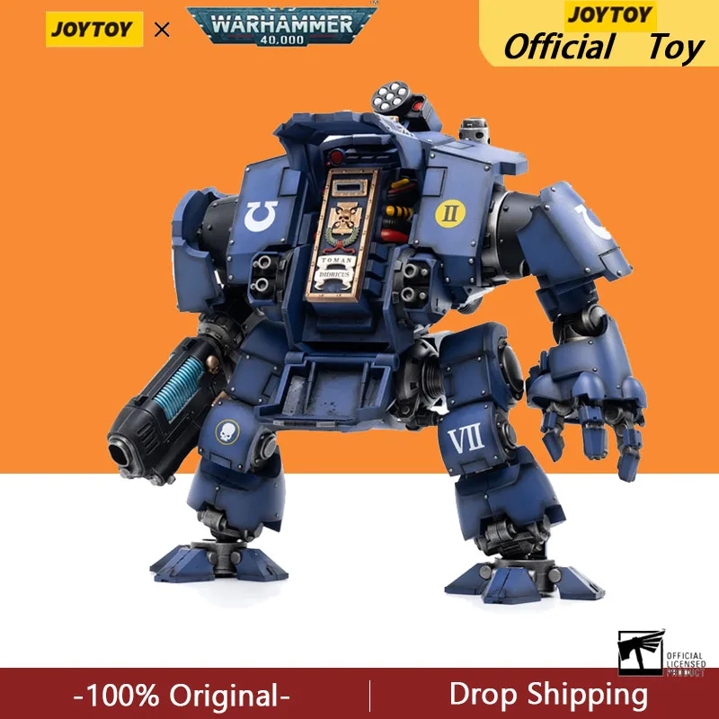 

JOYTOY Warhammer 40K 1/18 Action Figure UItramarines Redemptor Dreadnought Brother Tyleas Anime Figure Toys Gift