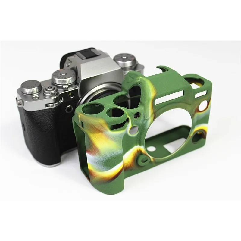 

Protective Case Accessories Camera Bag，For FUJIFILM Fuji X-T4 , soft rubber case + Tempered Glass LCD Protective Film