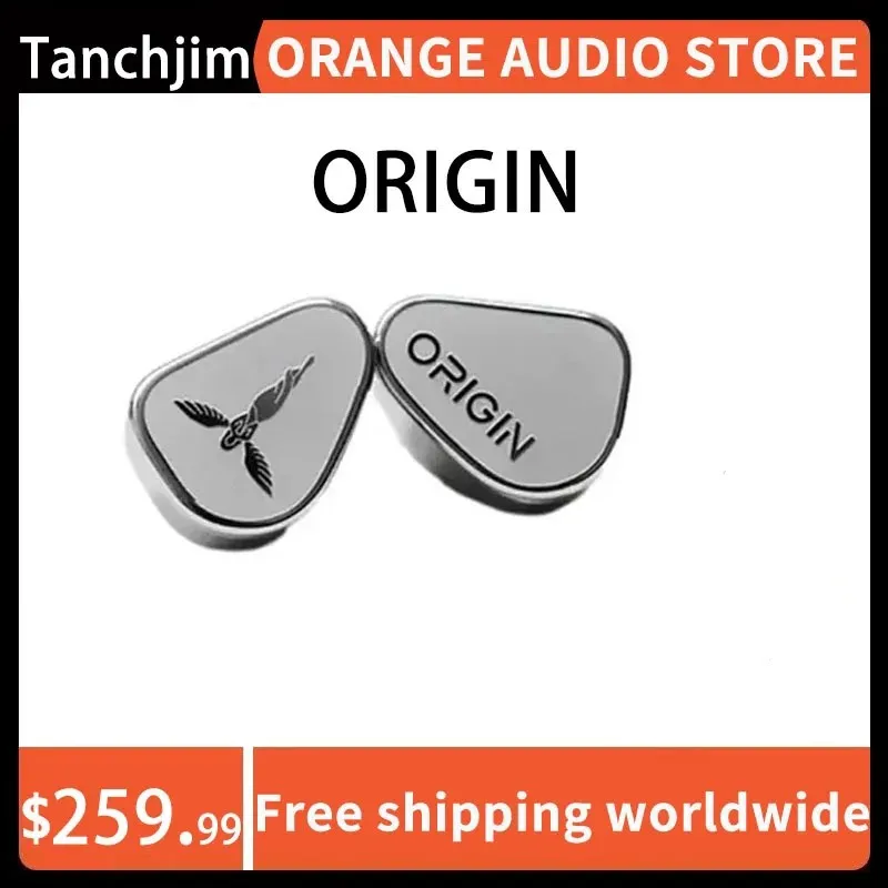 

Tanchjim ORIGIN Flagship Earphone 10mm DMT Dual Magnetic Dynamic Driver In-Ear Headphone with Detachable 0.78 2Pin 3.5mm Cable