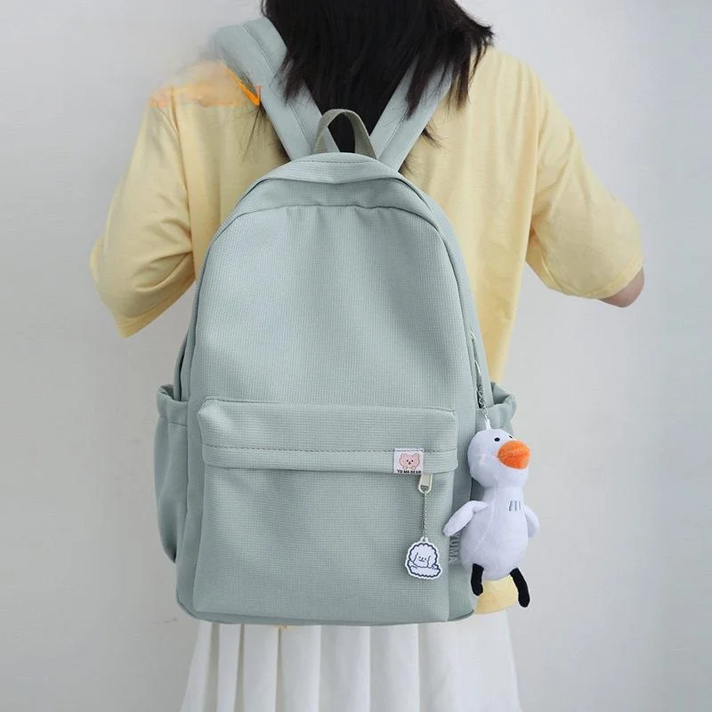 Large Capacity Waterproof Travel Backpack Women's Lightweight Shoulder Bag Computer Bag for Middle And High School Students