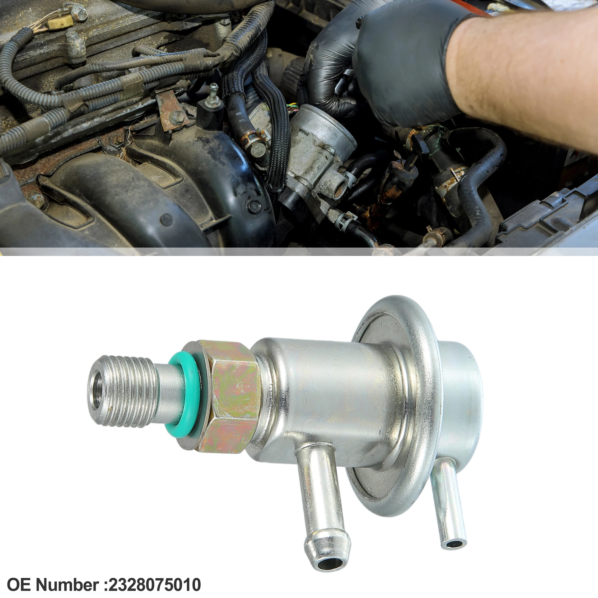 

UXCELL Car Fuel Injection Pressure Regulator for Lexus LX450 1996 1997 No.2328075010