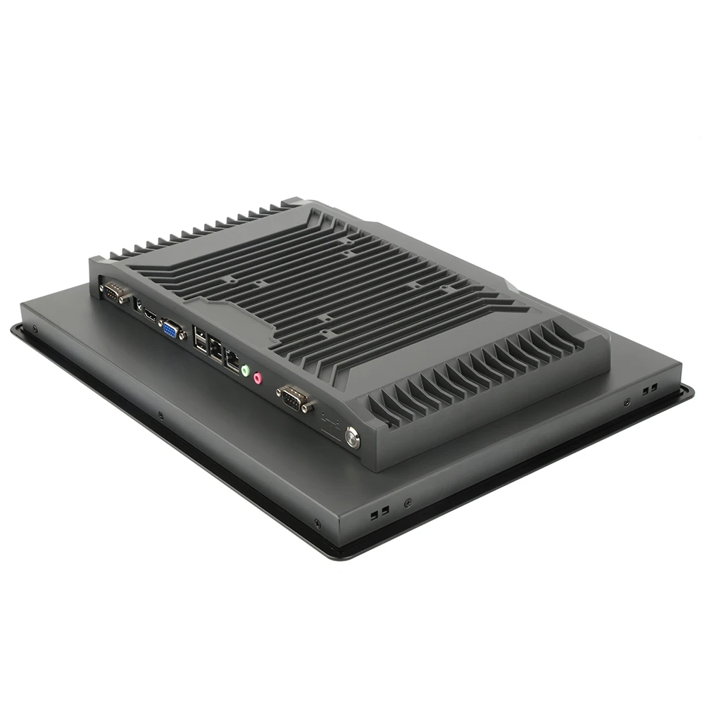 12.1 15 17 19 بوصة Win10 Ubuntu شاشة تعمل باللمس PC جزءا لا يتجزأ من اللمس الصناعي الكل في واحد #5