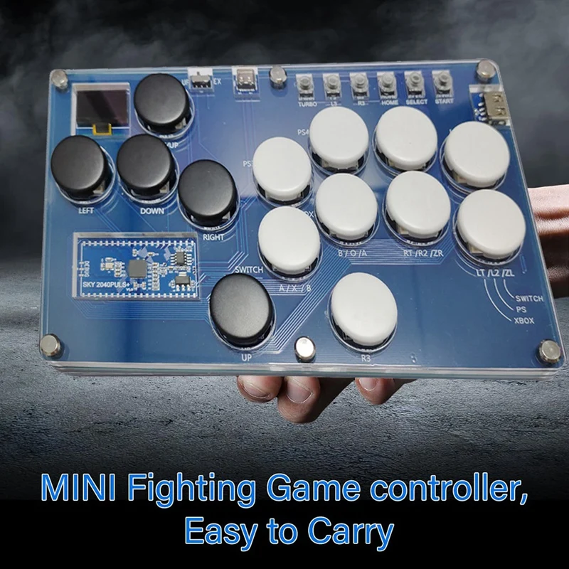 14 tasti Joystick Hitbox Tastiera Arcade Stick Controller per PS4/PS3/Switch/Steam Arcade Hitbox Controller Fight Sticks