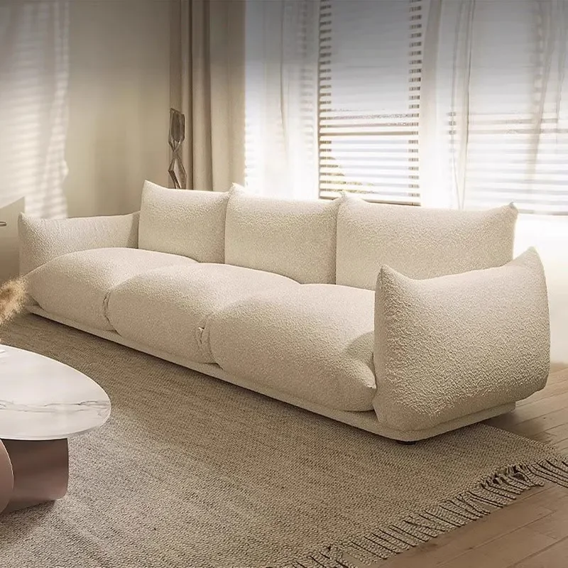 

Роскошные японские белые диваны-пуфы для гостиной, мебель для дома и салона отдыха