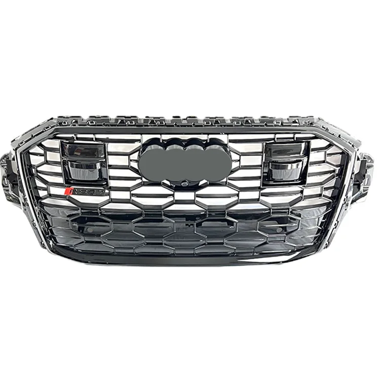 

Factory Supply Auto Parts Q7 Upgrade to RSQ7 Honeycomb Front Bumper Grille with ACC for audis Q7 SQ7 2021-2022