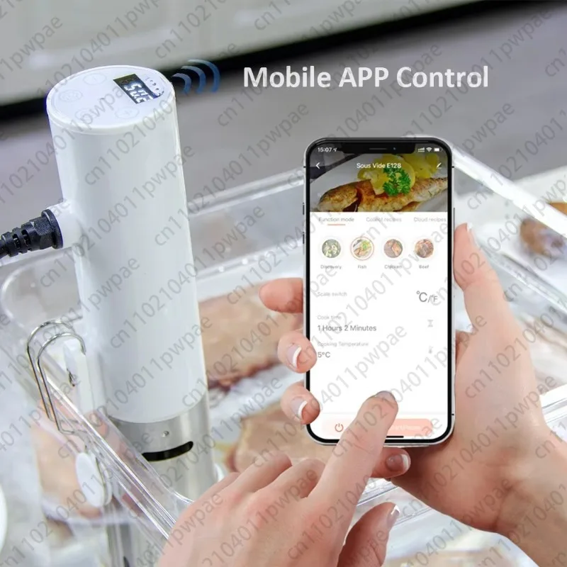 Steak de cuisson en acier inoxydable à usage domestique à mijoteuse, avec télécommande