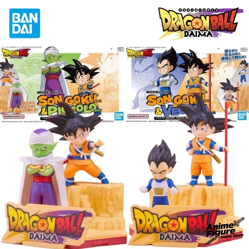 

100% оригинал в наличии Bandai Dragon Ball Son Goku Vegeta Piccolo мини-аниме модель персонажа игрушки украшения коллекция подарки