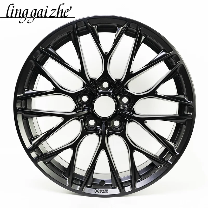 Factory price 17-18 Inch 5 Split Spoke car wheels, Casting,PCD 5X114.3/113.1 replicate alloy wheel rims  suitable for FitSaloon