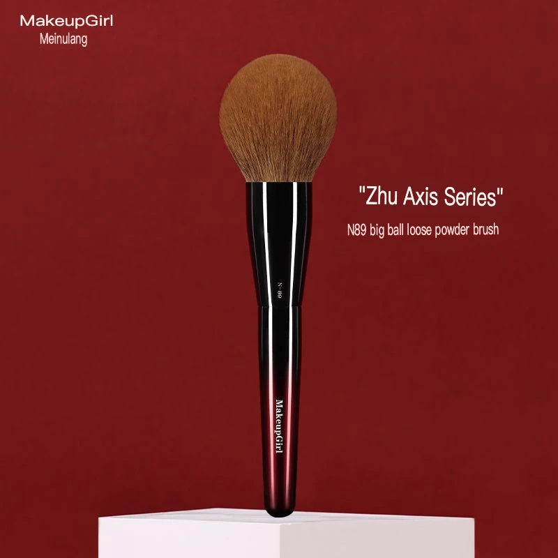 

Charming Girl Zhu Glaze N89 Ball Soft Fluffy Face Powder Extra Large Setting Makeup Brush