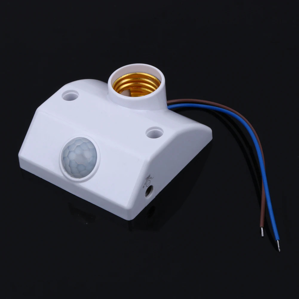 

Automatic Light Lamp Holder E27 220V Infrared Motion Sensor Automatic Light Lamp Holder Switch New Motion