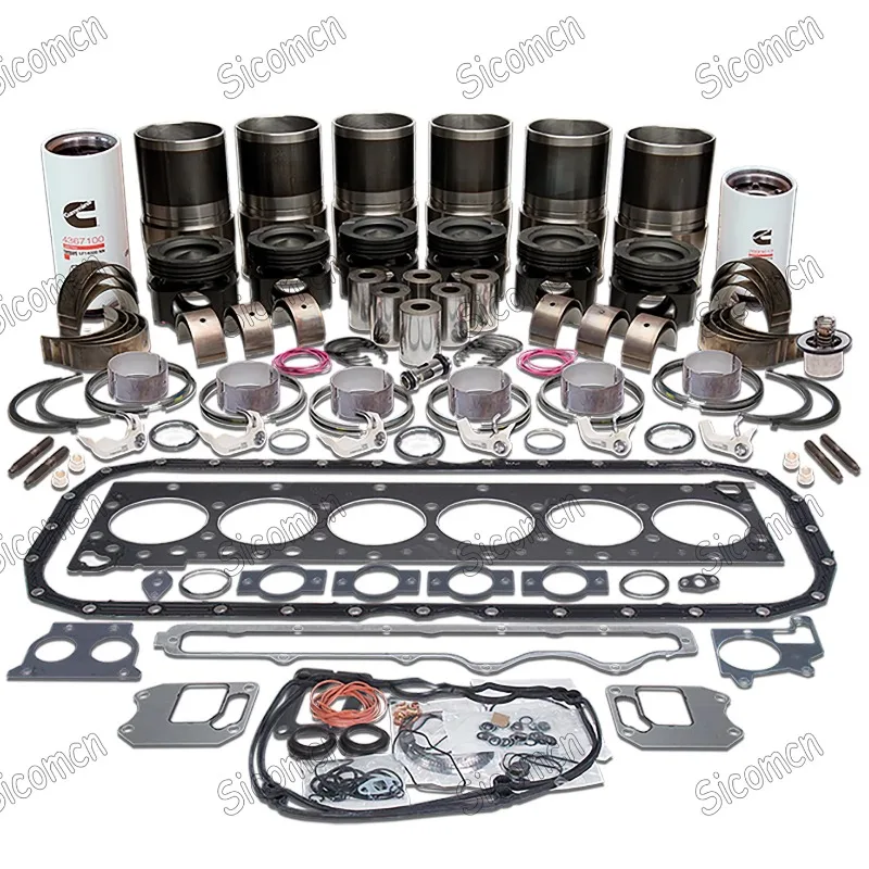 

Original Cummins Engine Spare Parts QSL8.9 NTA855 QSB6.7 QSB4.5 QSX15 QSM11 Overhaul Liner Kit for Cummins X15 Engine Repair Kit