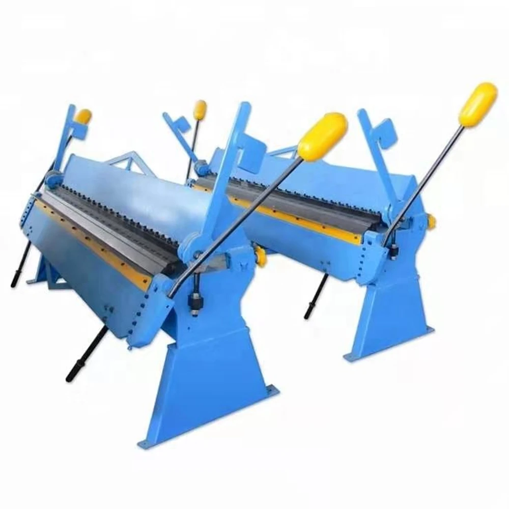 Manual Pan And Box Brake Sheet Metal Bending Folding Machine