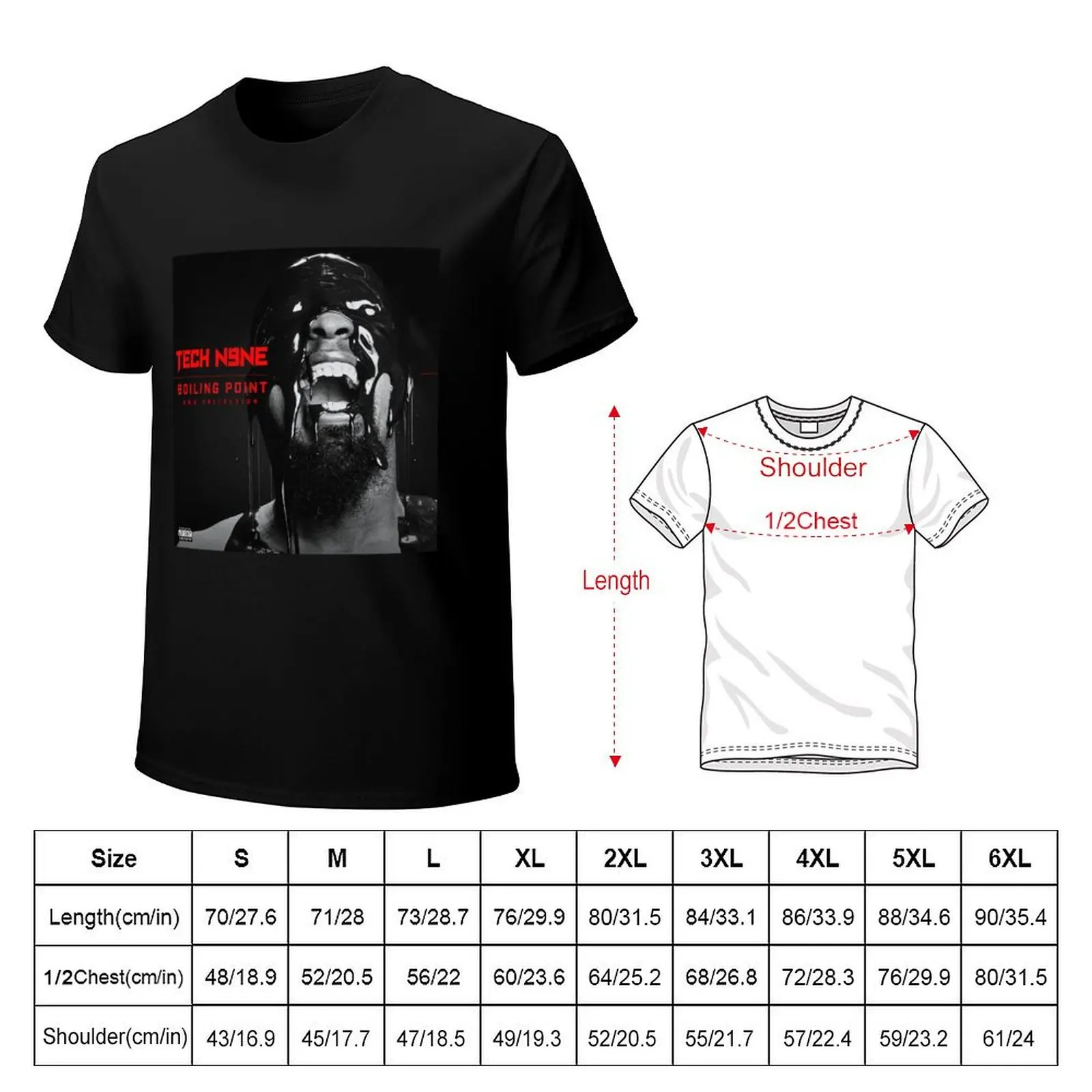 Tech N9ne boiling point T-Shirt t shirts with prints T-Shirt