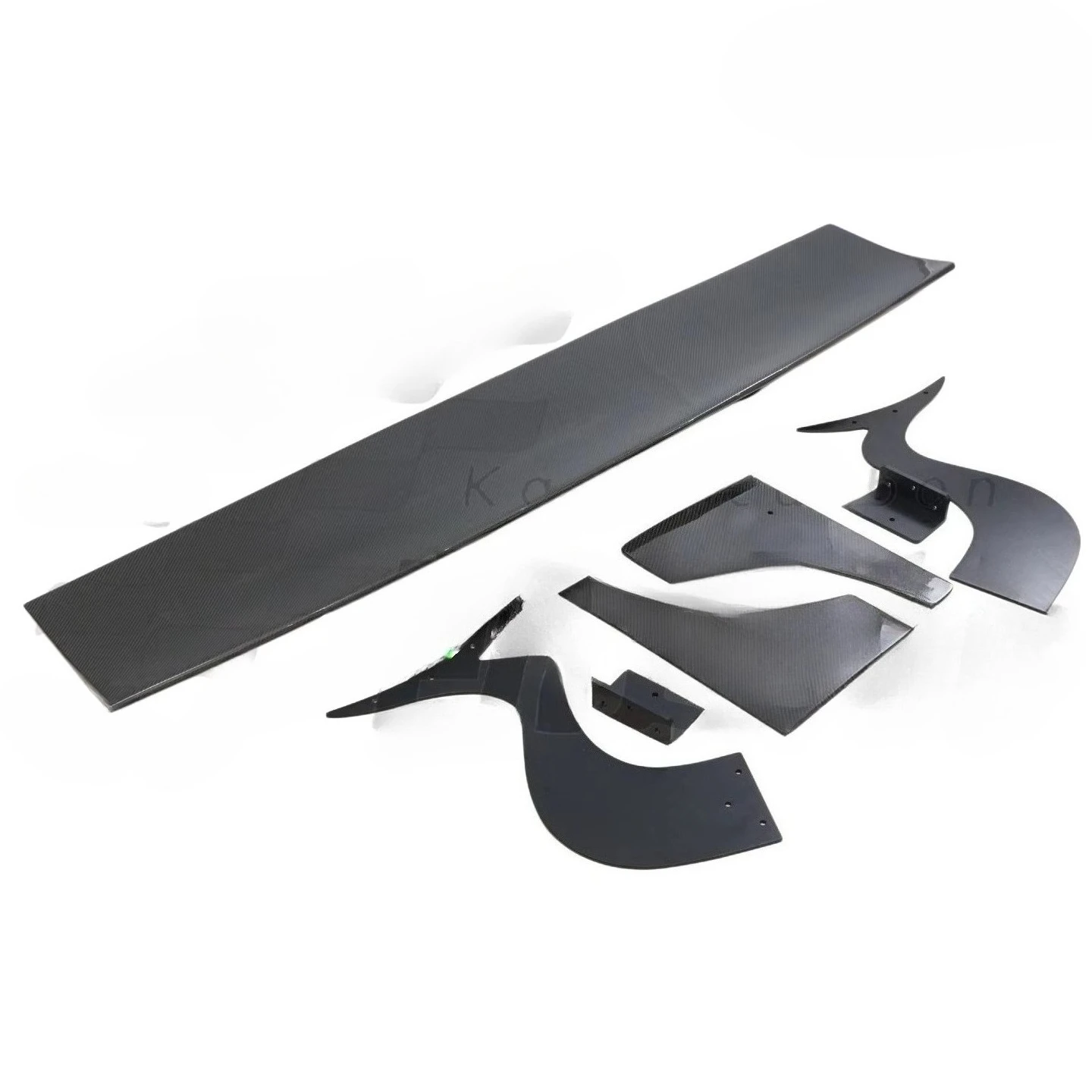 

For Mustang GT 2015-2022 Tail Wing Carbon Fiber Large Tail Wing Spoiler Car Accessories Body Kit