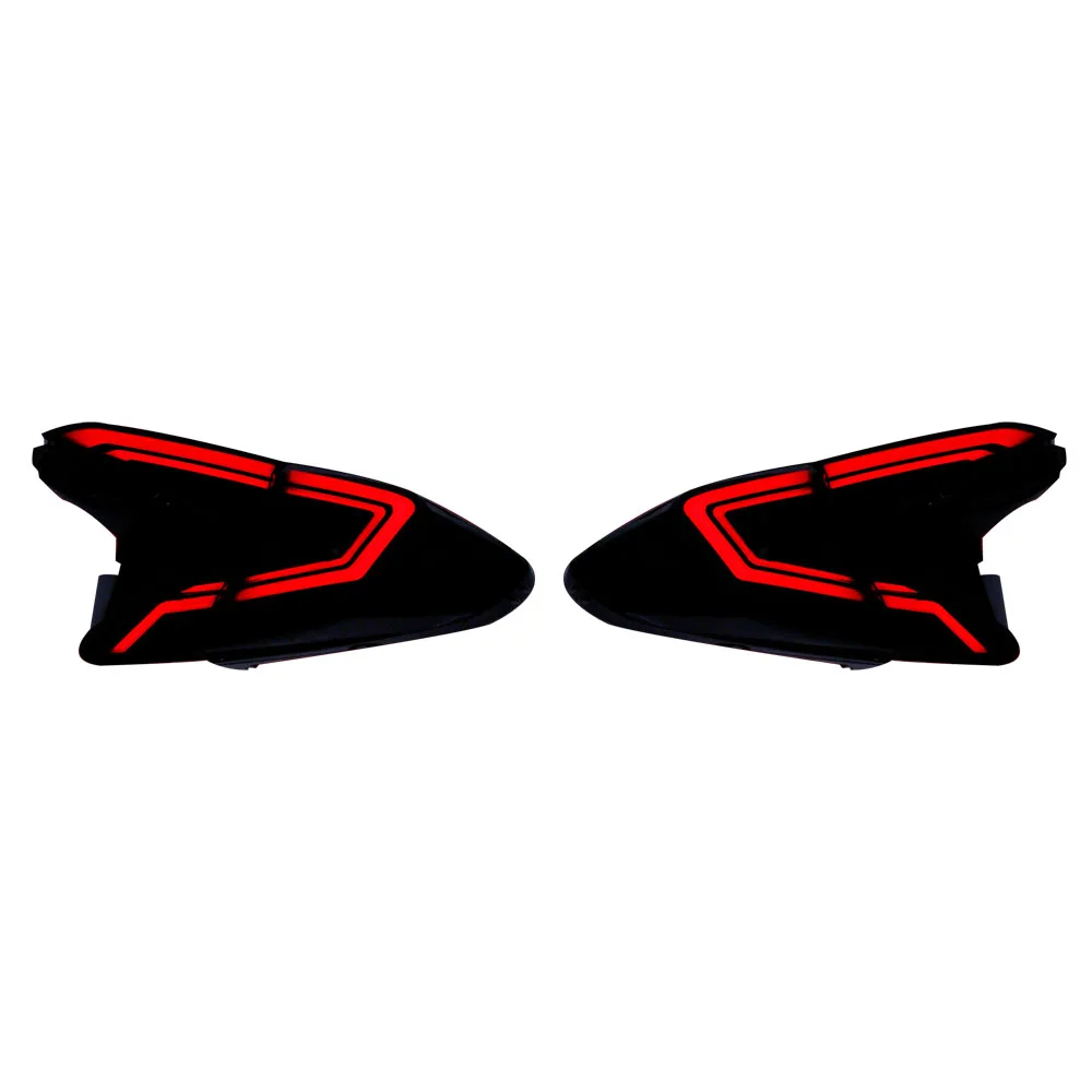 

Для автомобиля светодиодный динамический задний фонарь в сборе через багажник задний фонарь для CHR 2018-2020 DRL тормозной задний динамический указатель поворота