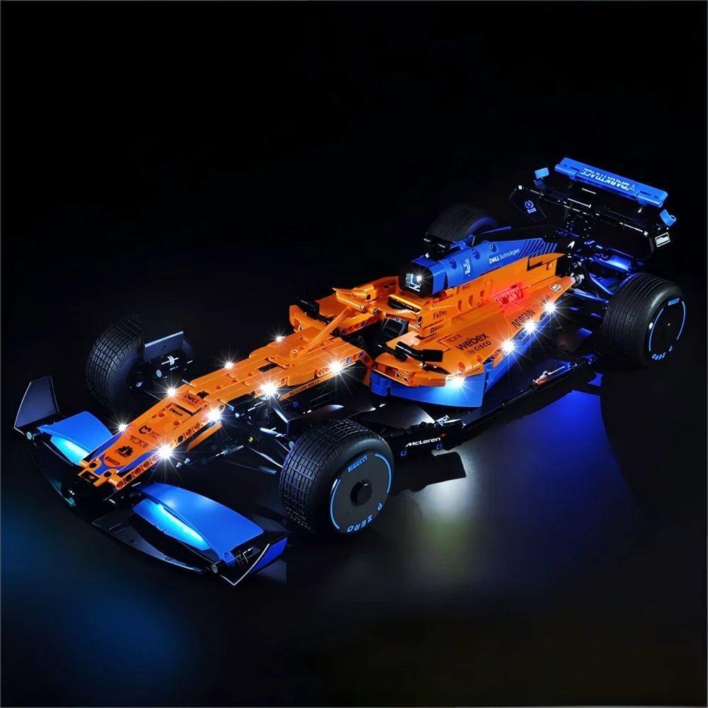 LYBMTWF LED Lighting Kit Compatible with Lego 42141 race car building block bricks (NOT Include The Model Bricks)