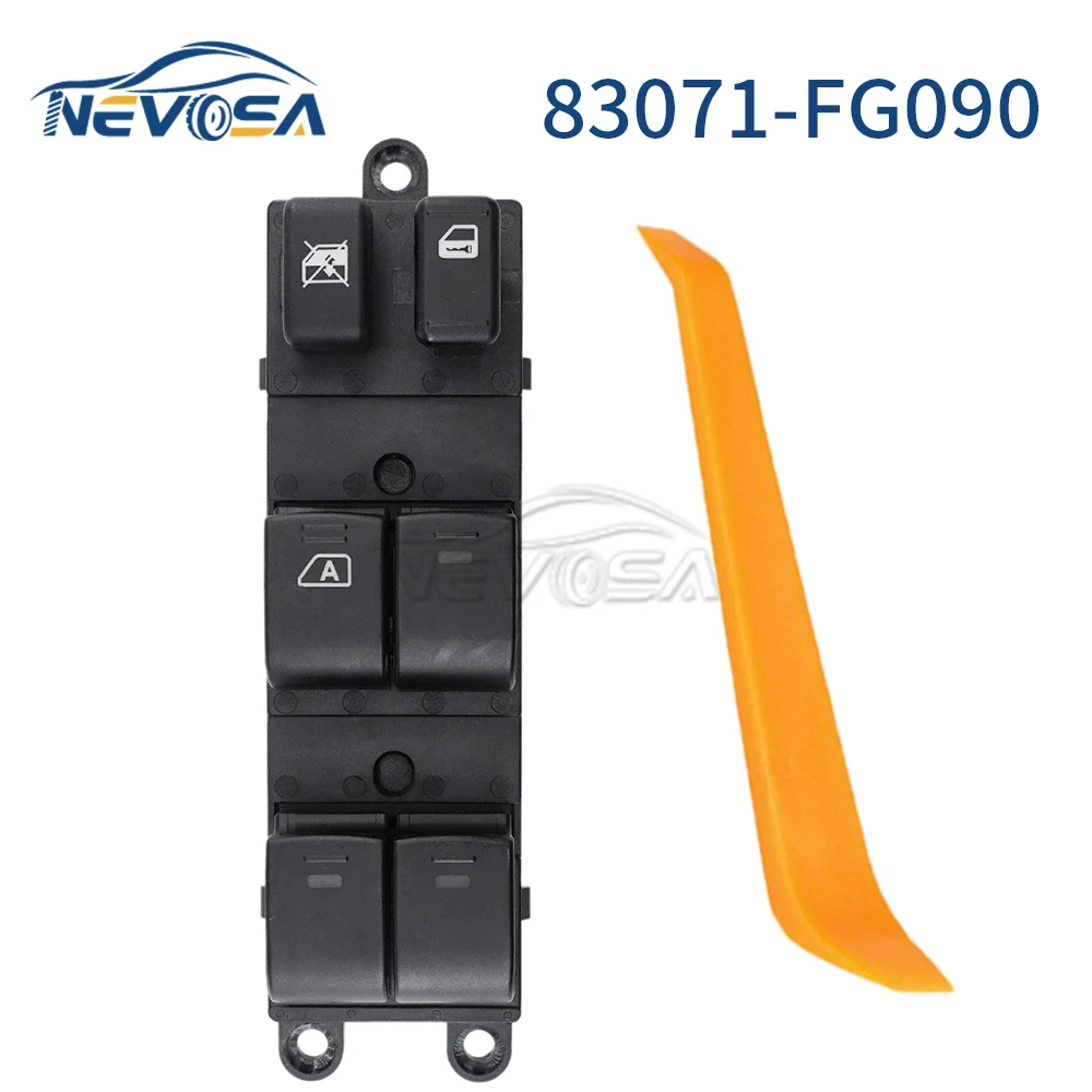 NEVOSA Electronic Power Window Control Switch Regulator Button For Subaru Impreza G12 2007-2011 83071-FG090 83071FG090 16+3 Pins