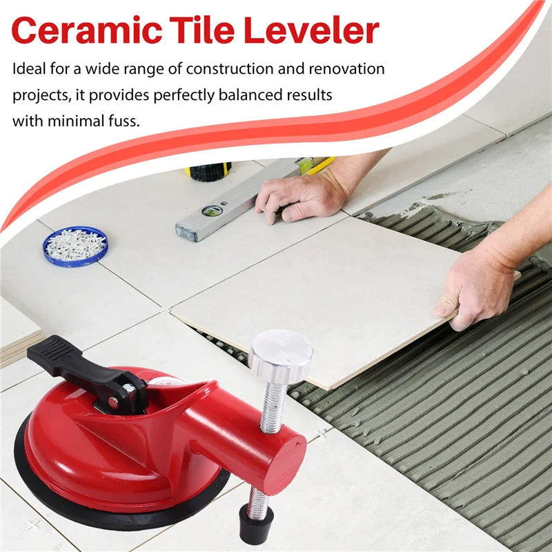 

A83I-Wall Tile Installation Tool Suction Cup Tensioner Tile Leveler Stone Strong Suction Lifting Fixing Accessories