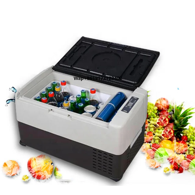 

12v Dc Compressor Camping Portable Mini Ice Cream Car Deep Fridge Freezer CE 50W