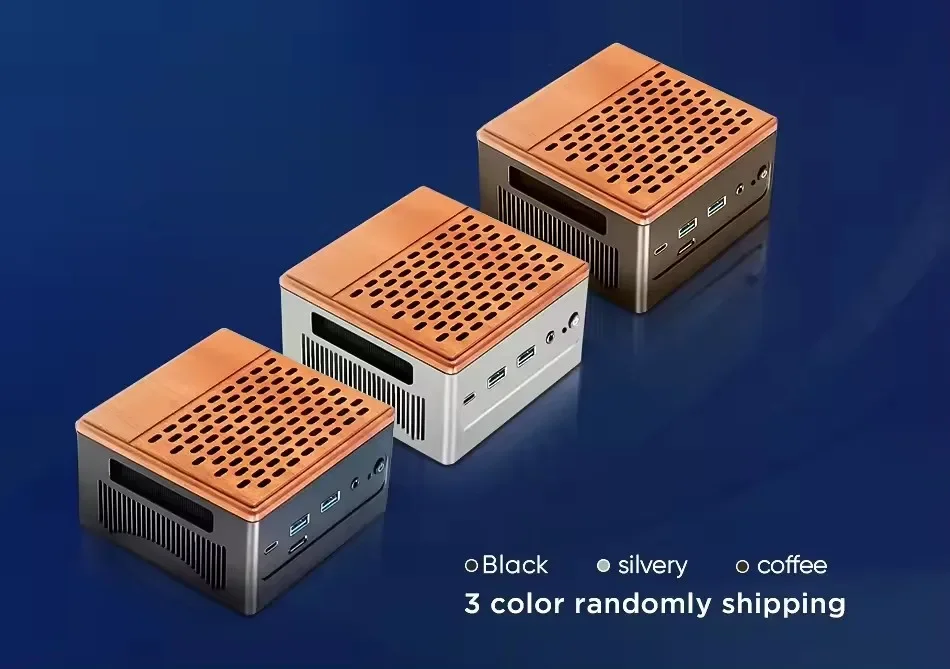 Topton 2*2.5G LAN Oculink Gaming Mini PC AMD Ryzen 9 7940HS 32G DDR5 6400MHz 3 * PCIe4.0 USB4 NAS Server Computer Windows 11 WiFi6