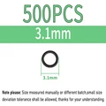 500PCS 3.1mm