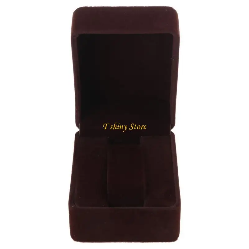 N58F Stylish Flannelette Watch Travel Case Portable Waterproof Accessory Storage Box