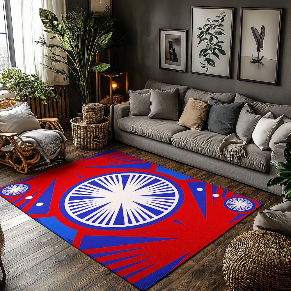 

Abstract Pattern Area Rug Non Slip Floor Mat Modern Home Decor Living Room Bedroom Carpet Washable Doormat Stylish Accent