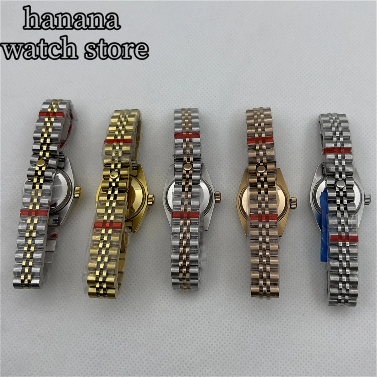 NH05 26 мм женский корпус для дайвинга серебро золото розовое золото сапфировое стекло подходит для NH05 NH06 браслет из нержавеющей стали