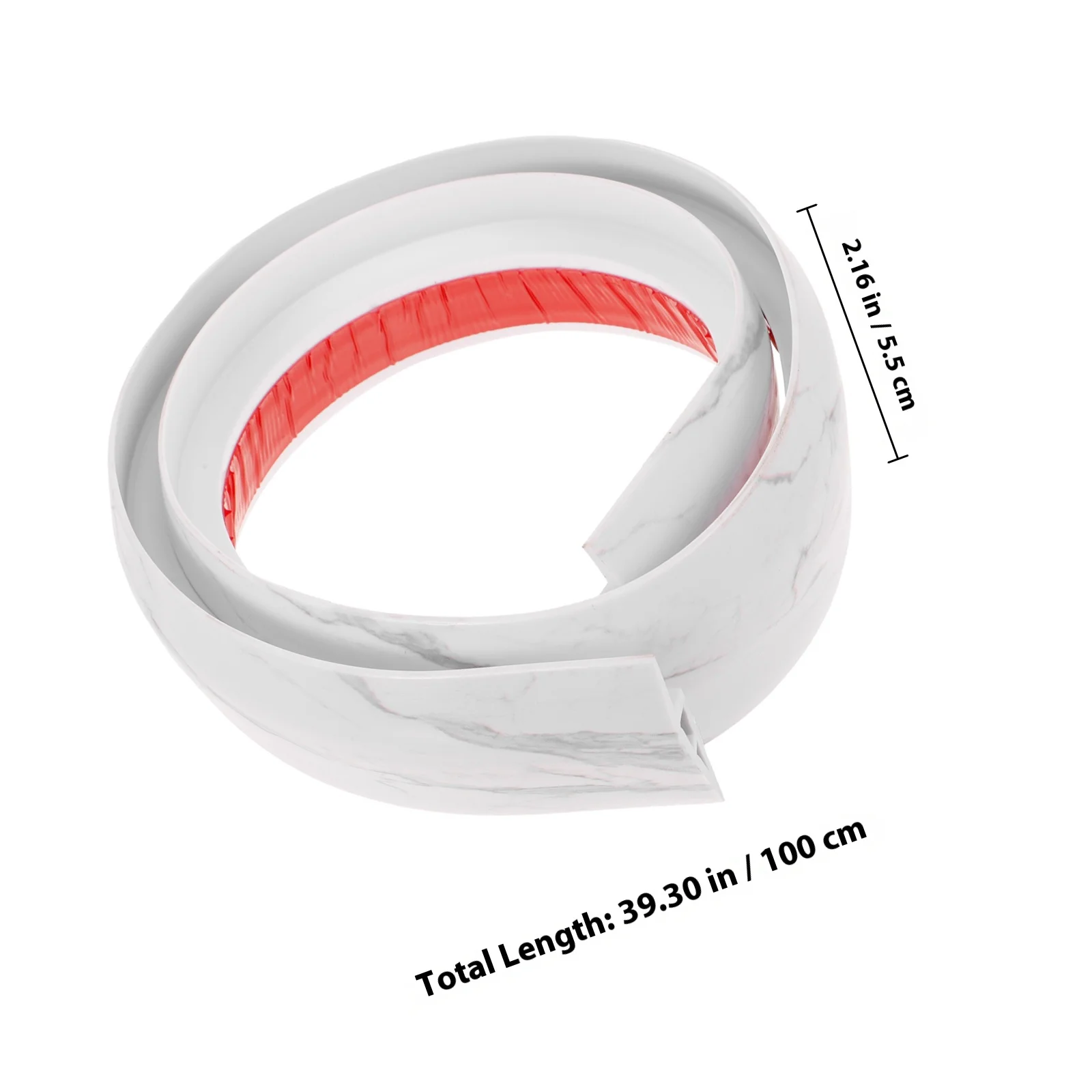 منحدر عتبة المدخل PVC تصميم ذاتي اللصق سهل التركيب للمنزل والمكتب وتباطؤ الحواف متعدد الاستخدامات