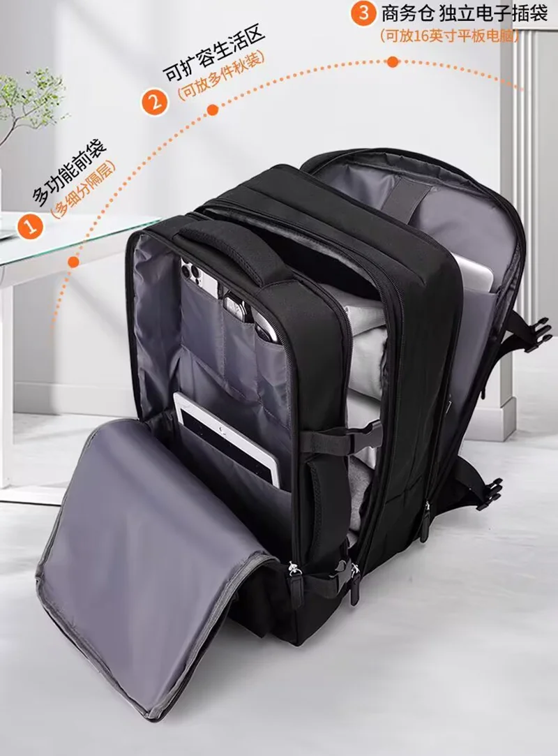 Couples Leisure Lightweight Backpack Travel Backpack Female New Backpack Student Schoolbag Large Capacity Travel Commuter Luggag