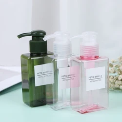 4Color 100ml Portable Travel Pump Soap Dispenser Bathroom Sink Shower Gel Shampoo Lotion Liquid Hand Soap Pump Bottle Container