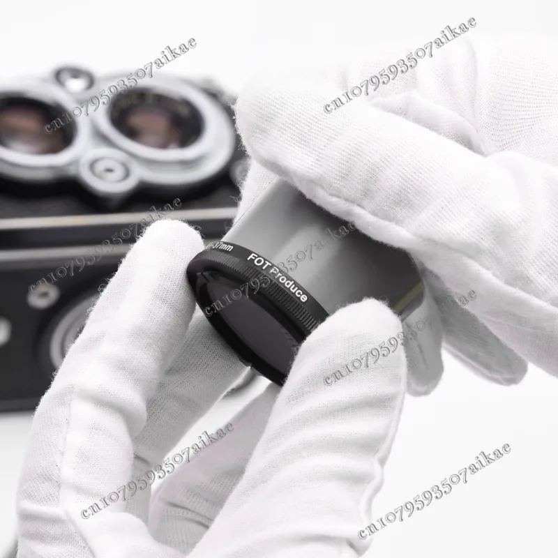 non-marking opening mirror, silicone wrench, screwing pressure ring, screwing filter, screwing lens, leaving no marks.