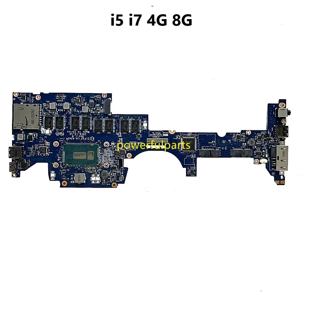 For Lenovo Yoga 12 Thinkpad S1 Motherboard ZIPS3 LA-A342P i5 i7 Cpu 4G 8G RAM On-Board Working Good