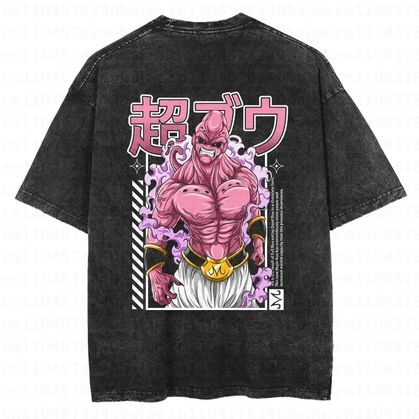 

Unisex 2026 Summer Dragon Ball Cotton T Shirt Casual Streetwear Style Anime Graphic Y2K Streetwear Trend