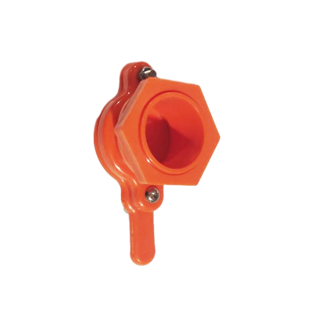 Honey Gate Valve Beekeeping Bottling Tool Threaded Interface Plastic Tap for Honey Extractor Bucket