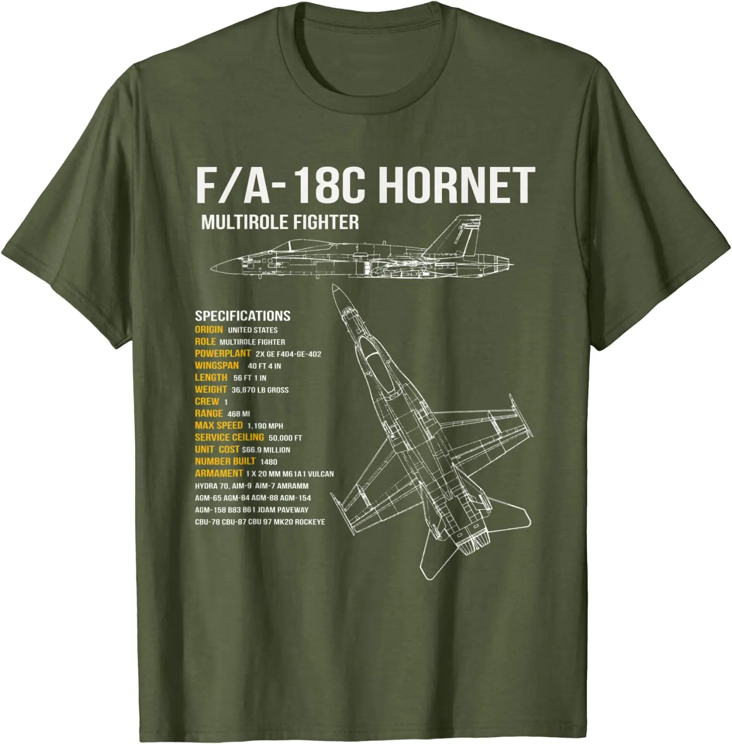 F/A-18 Hornet Fighter Jet Men T-Shirt Short Sleeve Casual 100% Cotton O-Neck Summer Shirt Size S-3XL