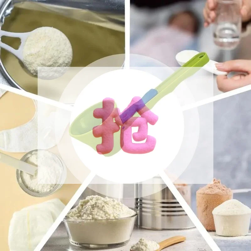 Material Mess-Free Protein Powder Scoop - Sliding Funnel For Milk & Supplements Kitchen Gadget For All Occasions Measuring Spoon