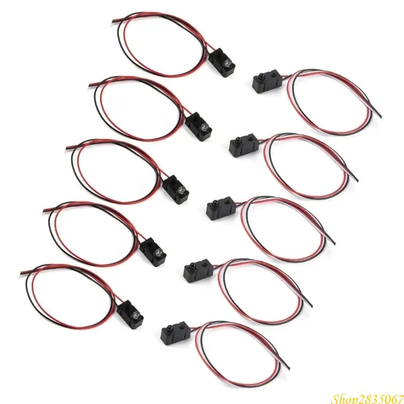 

10pcs Photoelectric Switches High Sensitivity For Motion Detection And Counting 831F