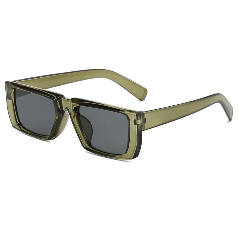 Kleine Rechteckige Sonnenbrille für Damen, Ovale Vintage Markendesigner Quadratische Sonnenbrillen für Frauen, Schattierungen, Damen-Eyewear
