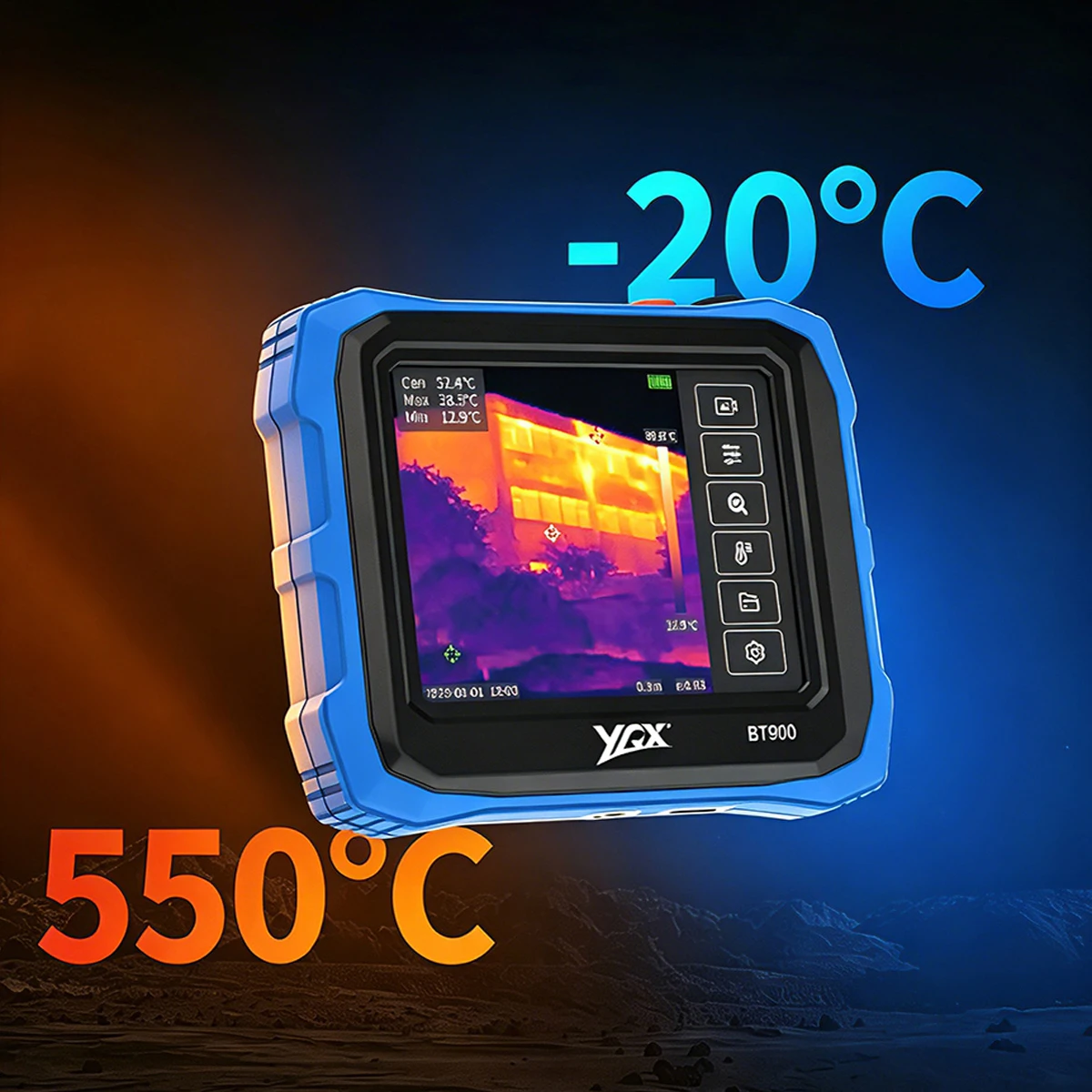 YRX BT200 Düz Panel Termal Gör - Thermal Imaging Camera 256X192 incelemesi ve fiyatı