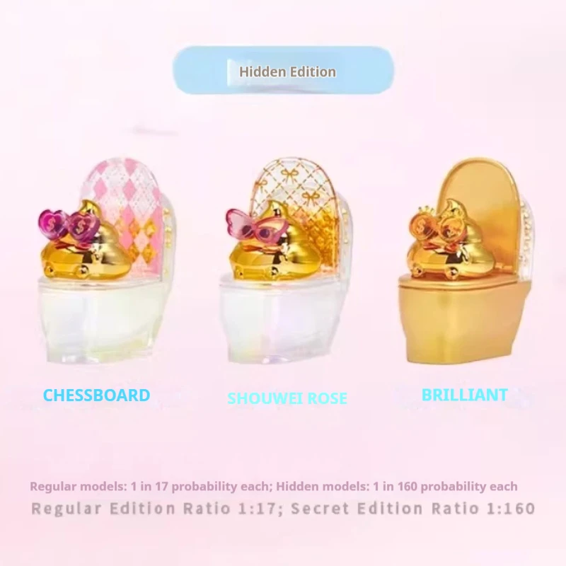 

Коллекционная фигурка-сюрприз Emmmkun Choco Teddy Mini Toilet Series 2.0: Милая трендовая игрушка в слепой упаковке, подарок-украшение для коллекционеров