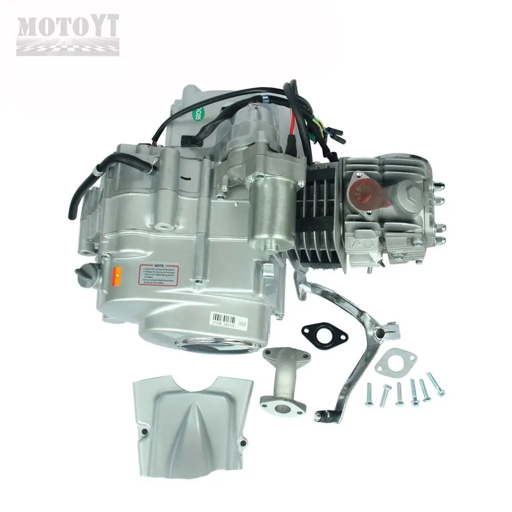 High Speed 125CC Engine Assembly, Reverse Gear & Auto Clutch Design, Ready-to-Use Kit for ATV & Go Kart