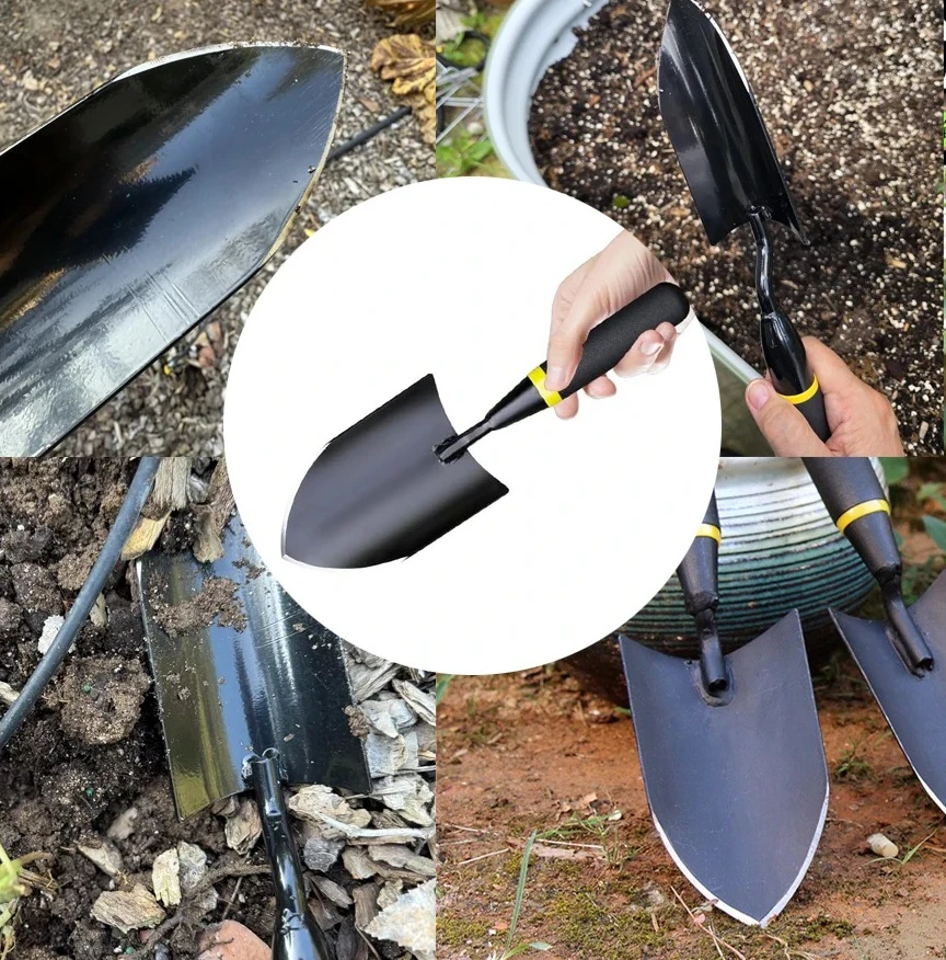 

Stainless Steel Mini Shovel, Multifunctional Hand Tool for Gardening and Farming, Durable Small Hoe & Digging Tool