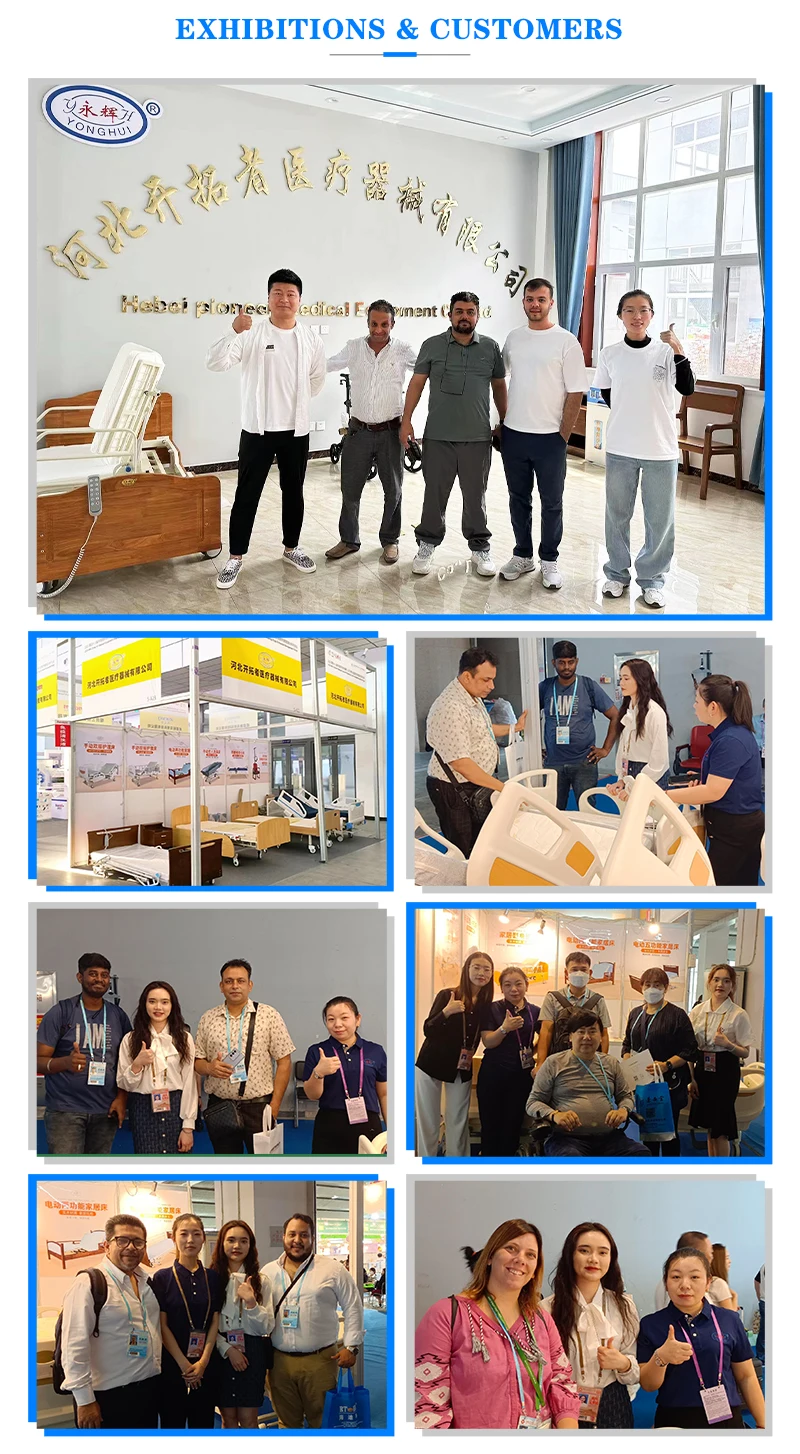 طاولة طعام قابلة للتعديل اقتصادياً للارتفاع وقابلة للتعديل للمرضى #5