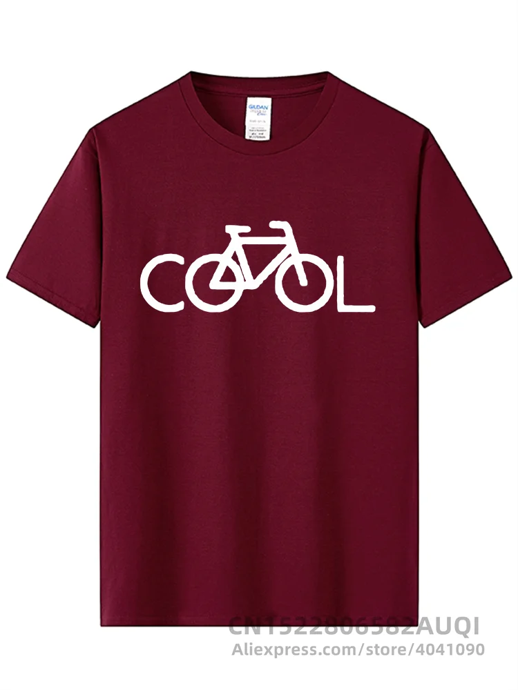 Tee Fashion Design Bike It\'s Cool Men T-shirt Colors Cotton Short sleeves Tops Tee Streetwear Hip Hop Unisex Plus Size