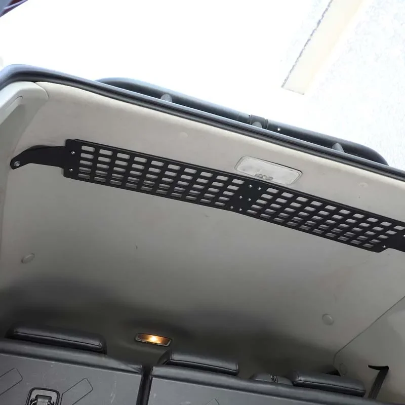 

Aluminum Alloy Black Car Trunk Roof Rack Storage Holder Bag Holder Car Accessories For Toyota FJ Cruiser 2007-2021