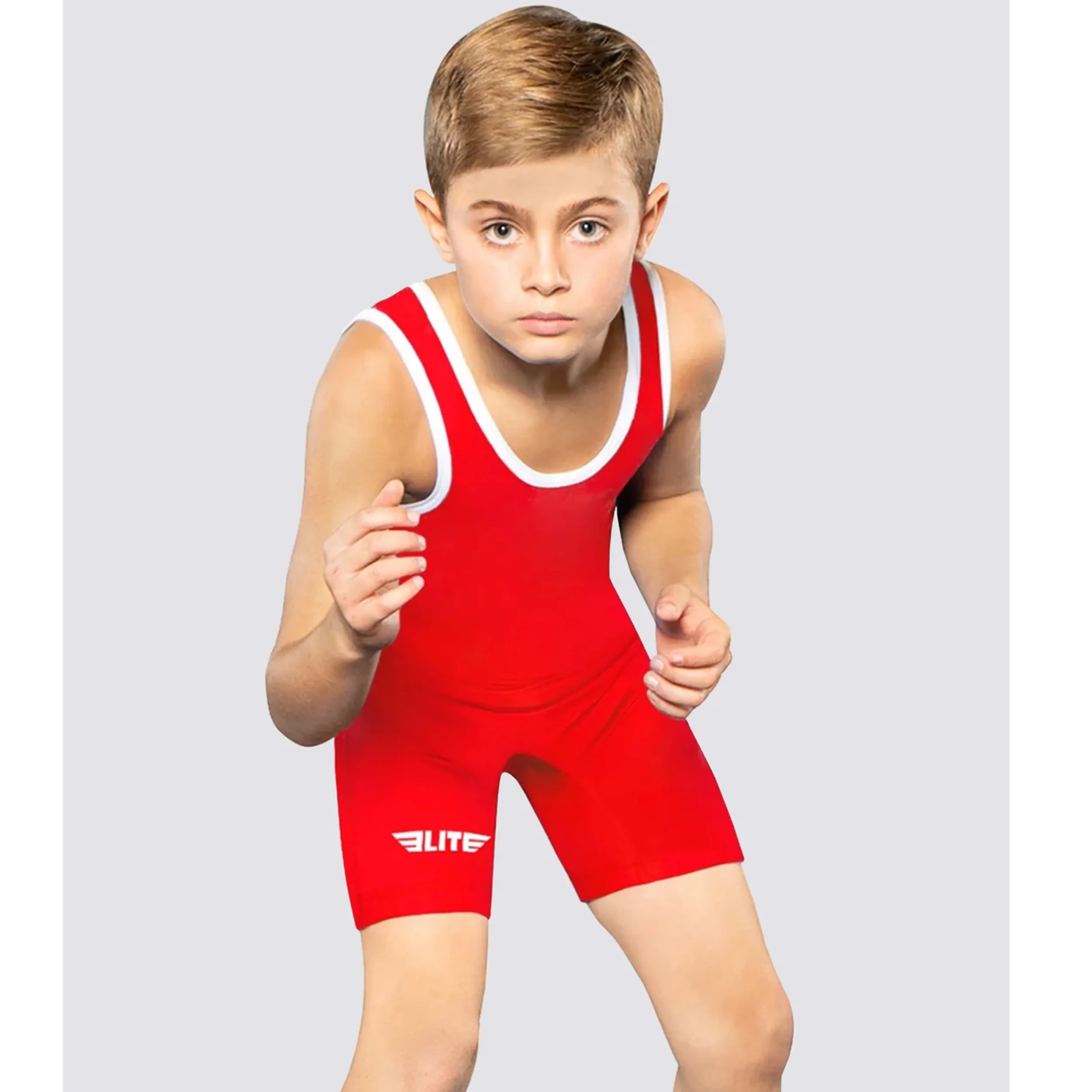 New Arrival Children\'s Wrestling Singlet Clothing kids wrestling singlets Uniform Jumpsuits Running Speedsuit Boxing Sportwear