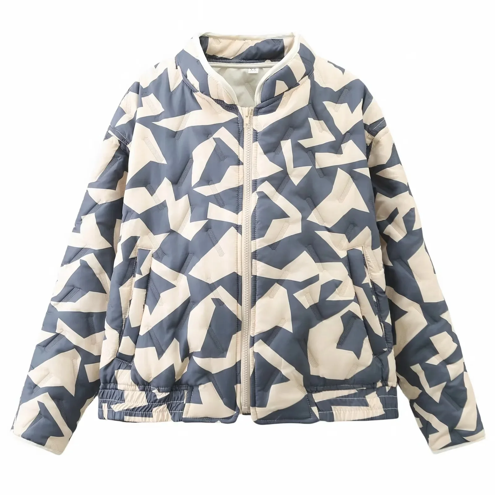 Chaqueta de algodón para mujer, ropa de abrigo de algodón elegante, transpirable y ligera, diseño versátil para ir al trabajo, novedad de Otoño de 2025